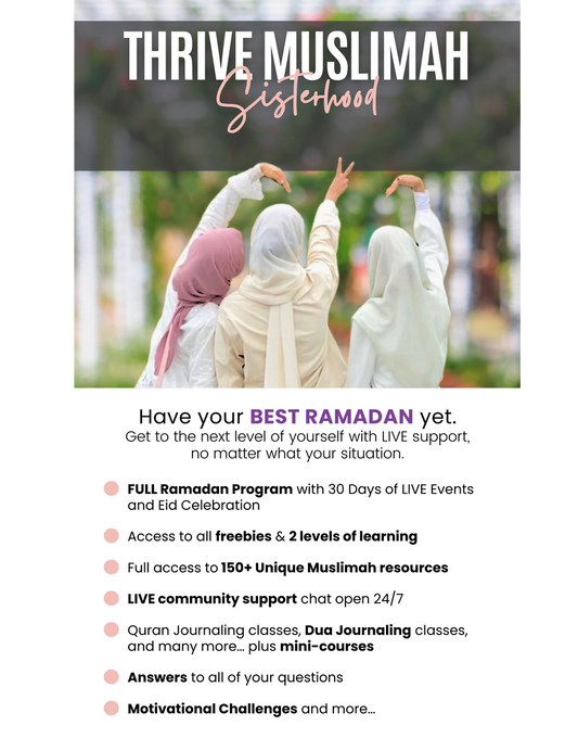 Thrive Muslimah - Be part of the Sisterhood